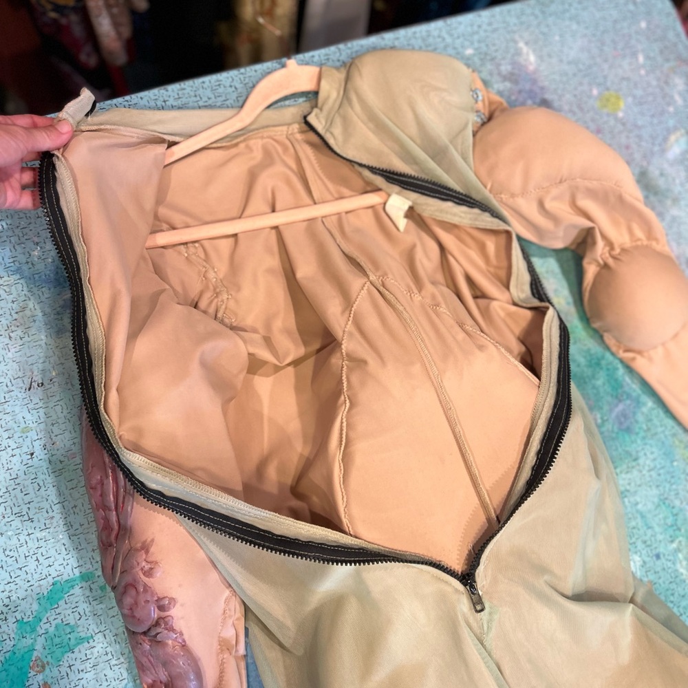 Halloween Anatomy Scary Body Suit - Picture 11 of 11
